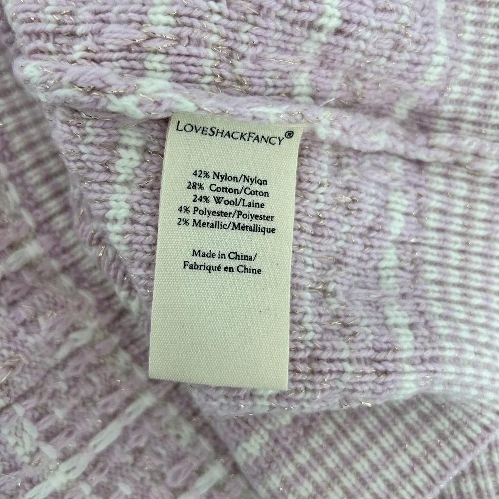 New With Tags Love Shack Fancy Callington Skirt Size Pink Gold multiple sizes